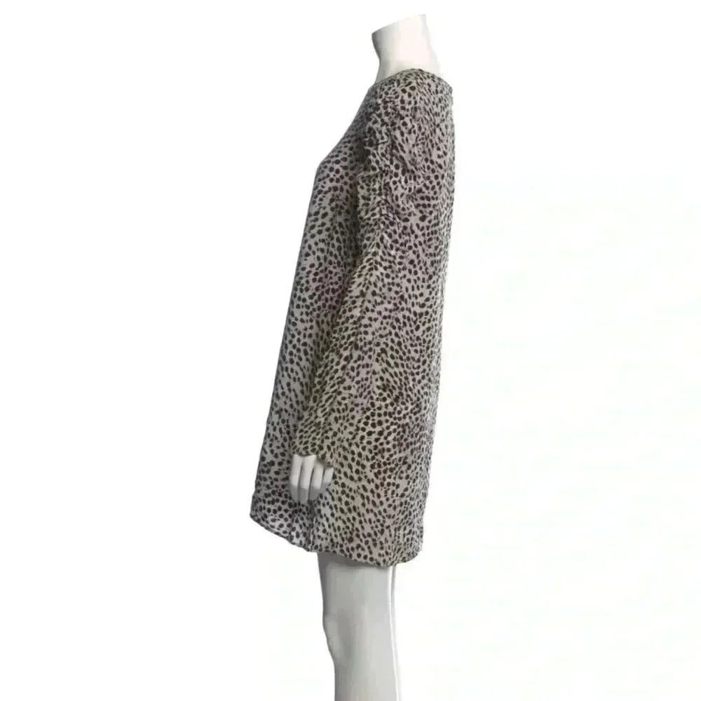 Lovely Anine Bing Animal Print Mini Dress size M - Picture 3 of 8